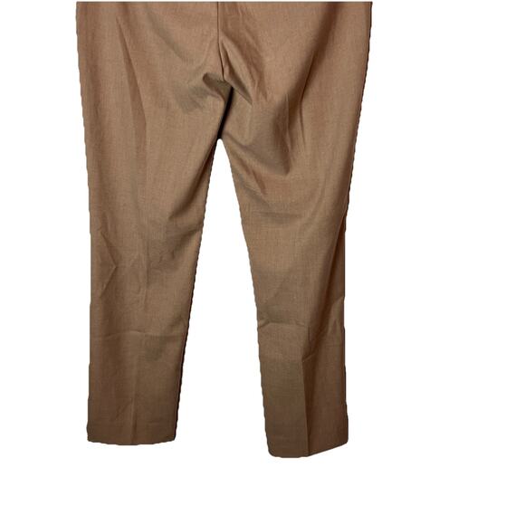 Banana Republic Ryan Slim Straight-Fit Washable Pants Camel/Tan Women's 6 - Picture 6 of 8
